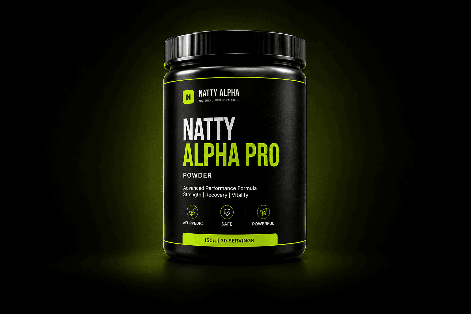 Natty Alpha Pro Bhasma (Premium Ayurvedic Powder) product image